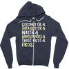 natural queens rock Zipper Hoodie