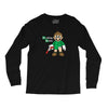 breaking bricks Long Sleeve Shirts