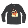 pug in a crew Long Sleeve Shirts