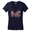 merry christmas Women's V-Neck T-Shirt