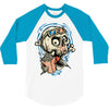 skull movie 3/4 Sleeve Shirt