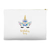 birthday unicorn family series birthday boy Accessory Pouches