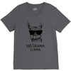 no drama llama V-Neck Tee