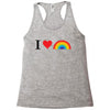 I Love Lgbt Racerback Tank