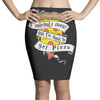 solemnly pizza Pencil Skirts