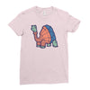 turtle turtleneck Ladies Fitted T-Shirt