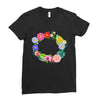 personalize baby name bodysuit Ladies Fitted T-Shirt