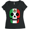 mexico till i die Women's Triblend Scoop T-shirt