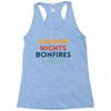 Summer Night Bonfires Beer Racerback Tank
