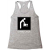 game over baby Racerback Tank