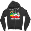 lion's den lion Zipper Hoodie