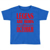 legends are born in october vintage Toddler T-shirt