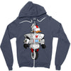 darkwing duck gizmoduck Zipper Hoodie