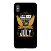 All Men Are Created Equal But Only The Best Are Born In July iPhoneX