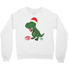 christmas dinosaur Crewneck Sweatshirt
