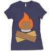 campfire tradition Ladies Fitted T-Shirt