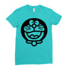 Doraemon Ladies Fitted T-Shirt