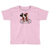 biking down main street Toddler T-shirt