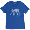 married with cats V-Neck Tee