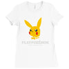 pokemon playboy Ladies Fitted T-Shirt