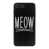 meow cute cat face iPhone 7 Plus Case
