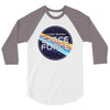 United States Space Force wint Planet 3/4 Sleeve Shirt