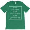 50 % unicorn (White) T-Shirt