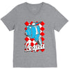 funny vespa chequer board, ideal gift or birthday present V-Neck Tee