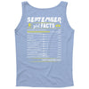 September Girl Facts Libra Tank Top