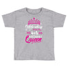 Celebrating With the 4th Birthday Queen Toddler T-shirt