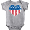 usa flag Baby Bodysuit
