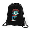 walkers zombie boy Drawstring Bags