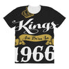 kings are born in 1966 All Over Women's T-shirt