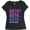 Both is Good Women's Triblend Scoop T-shirt