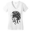 eagle ornate Women's V-Neck T-Shirt