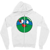 who watches the pizza Zipper Hoodie