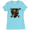 pirates of the caribbean dead men tell no tales Ladies Fitted T-Shirt