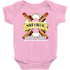 funny  creek paddle shop, ideal gift, birthday present Baby Bodysuit