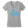 dj club Women's V-Neck T-Shirt