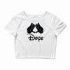 mickey mouse sexy dope Crop Top