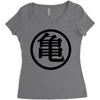 Goku Logo T-Shirt Women's Triblend Scoop T-shirt