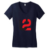 u2-with out you Women's V-Neck T-Shirt