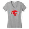 khabib air Women's V-Neck T-Shirt