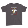 my boxer is my valentine1 Youth Tee