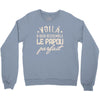 voila a quoi ressemble le papou parfait2 Crewneck Sweatshirt