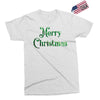 merry christmas green glitter Exclusive T-shirt