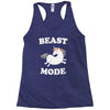 beast mode Racerback Tank