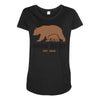 Papa Bear Maternity Scoop Neck T-shirt