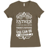 I Smile Youre Father Laugh Cant Do Anything Tshirt Ladies Fitted T-Shirt