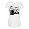 beer is cheaper than therapy Maternity Scoop Neck T-shirt